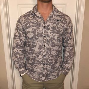 Pelagic Eclipse Guide Long Sleeve Button Up Shirt